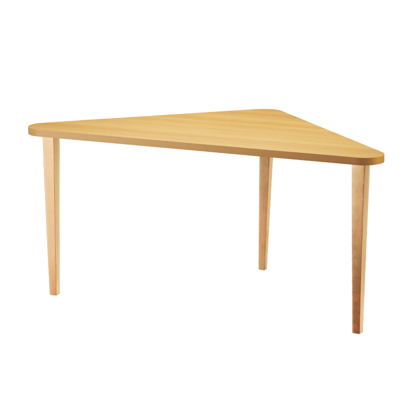 オーダーテーブル 樹脂ｴｯｼﾞ 三角形ﾃｰﾌﾞﾙW1500 D830 木製角ﾃｰﾊﾟｰ 